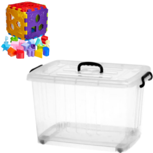 CONTAINER PLÁSTICO N°6 77LTS (3PÇS)-PLASNEW