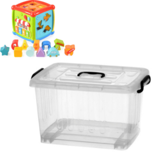 CONTAINER PLÁSTICO N°4 38,2LTS (3PÇS)-PLASNEW