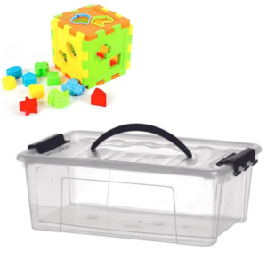 CONTAINER PLÁSTICO N°1 7,3LTS (6PÇS)-PLASNEW