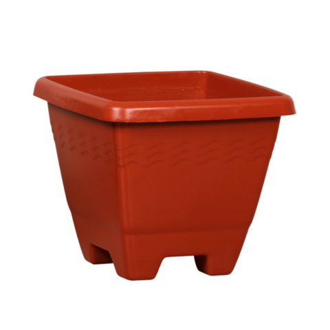 VASO QUADRADO GRANDE CERÂMICO 14,5LTS (12PÇS)-PLASNEW
