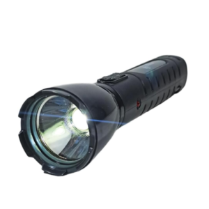 LANTERNA DE LED 3W BIVOLT/RECARREGÁVEL (6PÇS)-SQ QUALIDADE