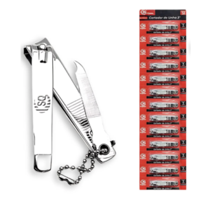 CORTADOR DE UNHA 3″ GRANDE C/12 (3CART)-SQ QUALIDADE