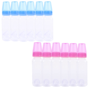 MAMADEIRA PP SUPER HIGIÊNICA LISA 240ML (24PÇS)-NEW BABY
