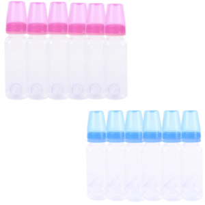 MAMADEIRA PP SUPER HIGIÊNICA LISA 240ML (24PÇS)-NEW BABY
