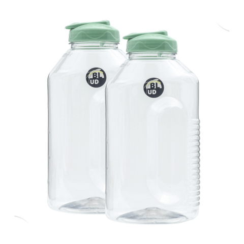 GARRAFA GELADEIRA ESMERALDA CRISTAL 1500ML (12PÇS)-NEW BABY