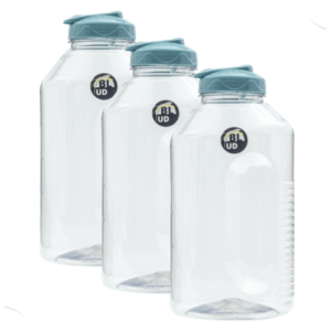 GARRAFA GELADEIRA ESMERALDA CRISTAL 1500ML (12PÇS)-NEW BABY