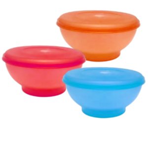 SALADEIRA JAPAN TRANSPARENTE(12PÇS)-MEGAPLAST