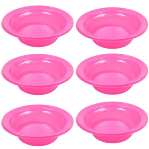 PRATO FUNDO 12CM ROSA 100X10-TRIK TRIK