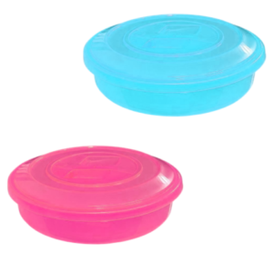 TORTEIRA/SALADEIRA BAIXA TRANSPARENTE (12PÇS)-MEGAPLAST