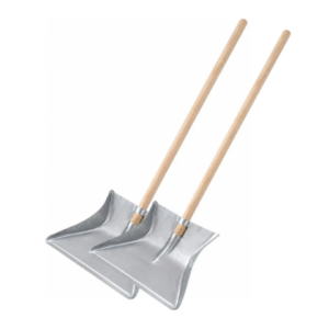 PÁ DE LIXO CABO LONGO METAL 60CM (DÚZIA)-CABEKLA