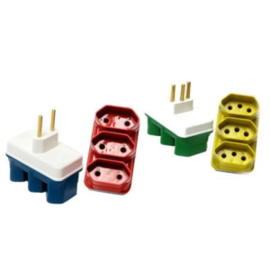 ADAPTADOR 2 SAÍDAS COLOR 2P FLOWPACK (24PÇS)-COMPOLUX