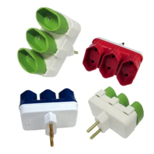 ADAPTADOR 2 SAÍDAS COLOR 2P FLOWPACK (24PÇS)-COMPOLUX