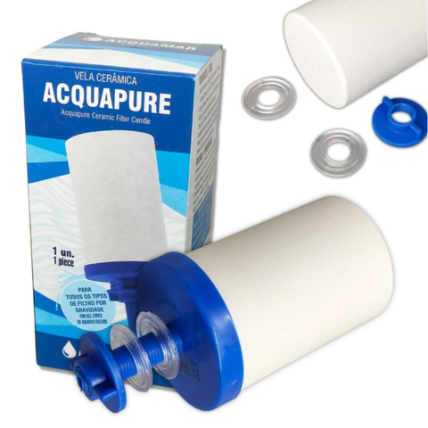 VELA CERÂMICA P/FILTRO (24PÇS)-ACQUAMAR