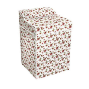 CAPA DE MÁQUINA LAVAR FLANELADA KORINO ESTAMPADA M (6PÇS)-PLASTLEO