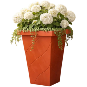 VASO QUADRADO COLUNA G CERÂMICO 28,8LTS (6PÇS)-PLASNEW