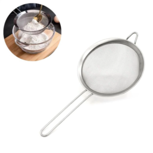 PENEIRA DE INOX 15X33CM (12PÇS)-INGA