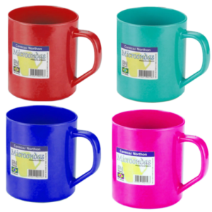 CANECA MICROONDAS 450ML (24PÇS)-PLASNORTHON