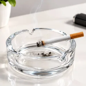 CINZEIRO REDONDO LISO 10.5CM (12PÇS)-TOP