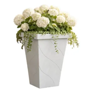 VASO QUADRADO COLUNA G MARMORIZADO 28,8LTS (6PÇS)-PLASNEW