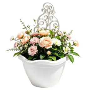 VASO ARANDELA MÁRMORE 2,6LTS (12PÇS)-INJEPLASTEC