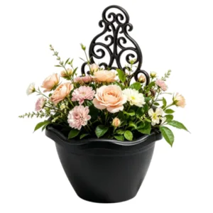 VASO ARANDELA PRETO 2,6LTS (12PÇS)-INJEPLASTEC