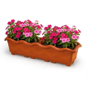 JARDINEIRA EXTRA G TELHA 17LTS (6PÇS)-INJEPLASTEC