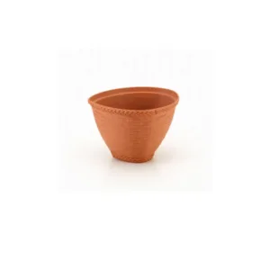 VASINHO DE PAREDE RATTAN TELHA (12PÇS)-INJEPLASTEC