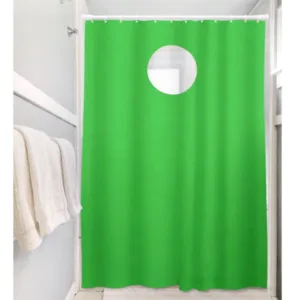 CORTINA BOX VINIL LISA VISOR REDONDO1,35X2,00M (6PÇS)-PLASTLEO
