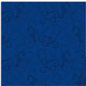 SAQ. P/PRESENTE 30X45 C/50UN ARABESCO BLUE METALIZADO-GALA