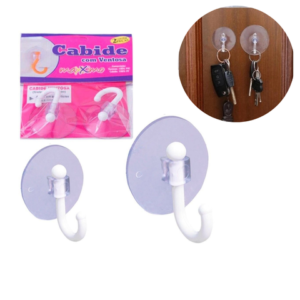 CABIDE COM VENTOSA C/2 (24PÇS)-MÁXXIMO