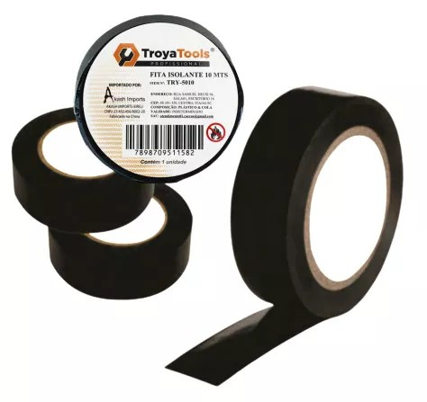 FITA ISOLANTE 10MTS (50PÇS)-CAERUS