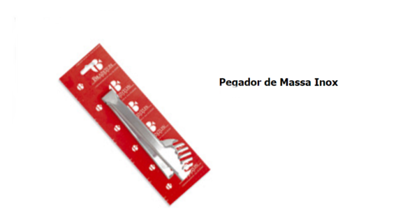 PEGADOR DE MASSA INOX-BRAINTON [1036]