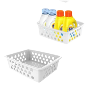 CESTO MULTIUSO GRANDE BRANCO (12PÇS)-UNINJET