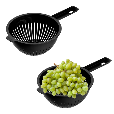 ESCORREDOR MASSAS PRETO (12PÇS)-UNINJET