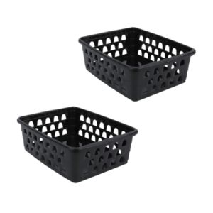 CESTO MULTIUSO MÉDIO PRETO (12PÇS)-UNINJET