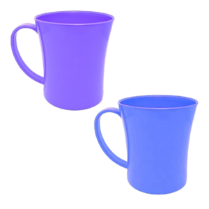 CANECA STYLO COLORIDA 500ML (24PÇS)-MEGAPLAST
