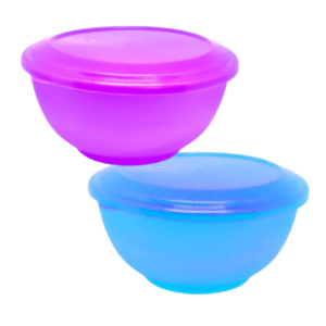 SALADEIRA TOPA TUDO ALTA TRANSPARENTE (12PÇS)-MEGAPLAST