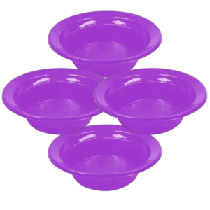 PRATO FUNDO 12CM ROXO 100X10-TRIK TRIK