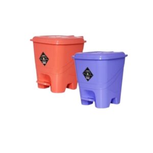 LIXEIRA C/PEDAL 7,5LTS AQUARELA (12PÇS)-INPLAST