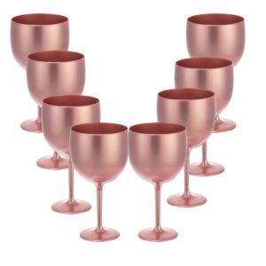 TAÇA GIN 500ML ROSE GOLD (12PÇS)-OLDANIPLAST