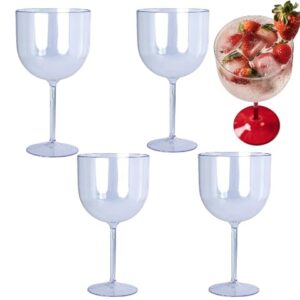 TAÇA GIN 500ML TRANSPARENTE (12PÇS)-OLDANIPLAST