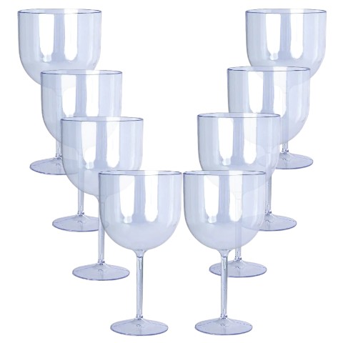 TAÇA GIN 500ML TRANSPARENTE (12PÇS)-OLDANIPLAST
