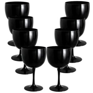 TAÇA GIN 500ML PRETO (12PÇS)-OLDANIPLAST