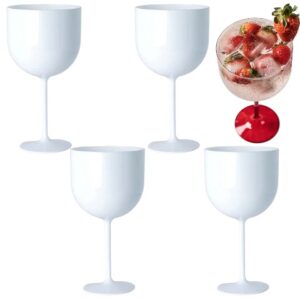 TAÇA GIN 500ML BRANCO (12PÇS)-OLDANIPLAST