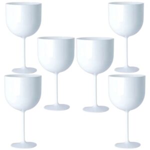 TAÇA GIN 500ML BRANCO (12PÇS)-OLDANIPLAST