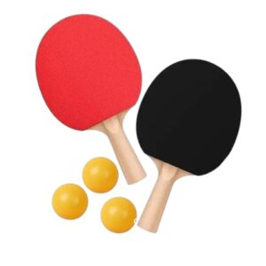 RAQUETE PING PONG COM BOLA (12PÇS)-LET ÚTIL