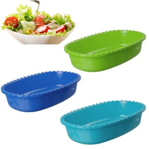 SALADEIRA OVAL DECORADA 3,4LTS (12PÇS)-NOVA ERA