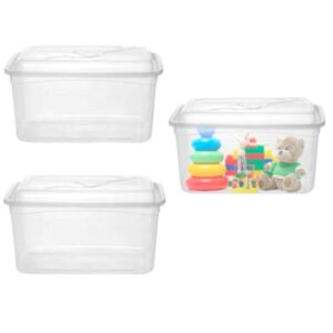 CAIXA ORGANIZADORA RETANGULAR TRANSP.3,7LTS (24PÇS)-INPLAST