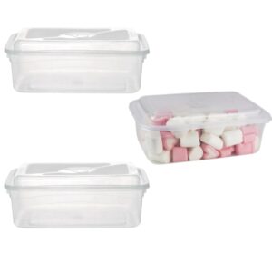 CAIXA ORGANIZADORA RETANGULAR TRANSP.2,5LTS (24PÇS)-INPLAST