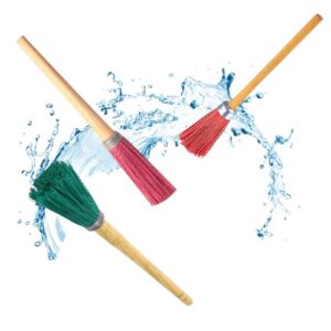 LAVATINA SANITÁRIO NYLON CABO MADEIRA (36PÇS)-COMERCIAL RAPHA